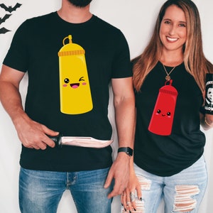 Funny Couples Halloween Shirts, Couple Halloween Shirt, Couples Sweater, Funny Halloween T-Shirt, Matching Halloween TShirt, Couples Costume
