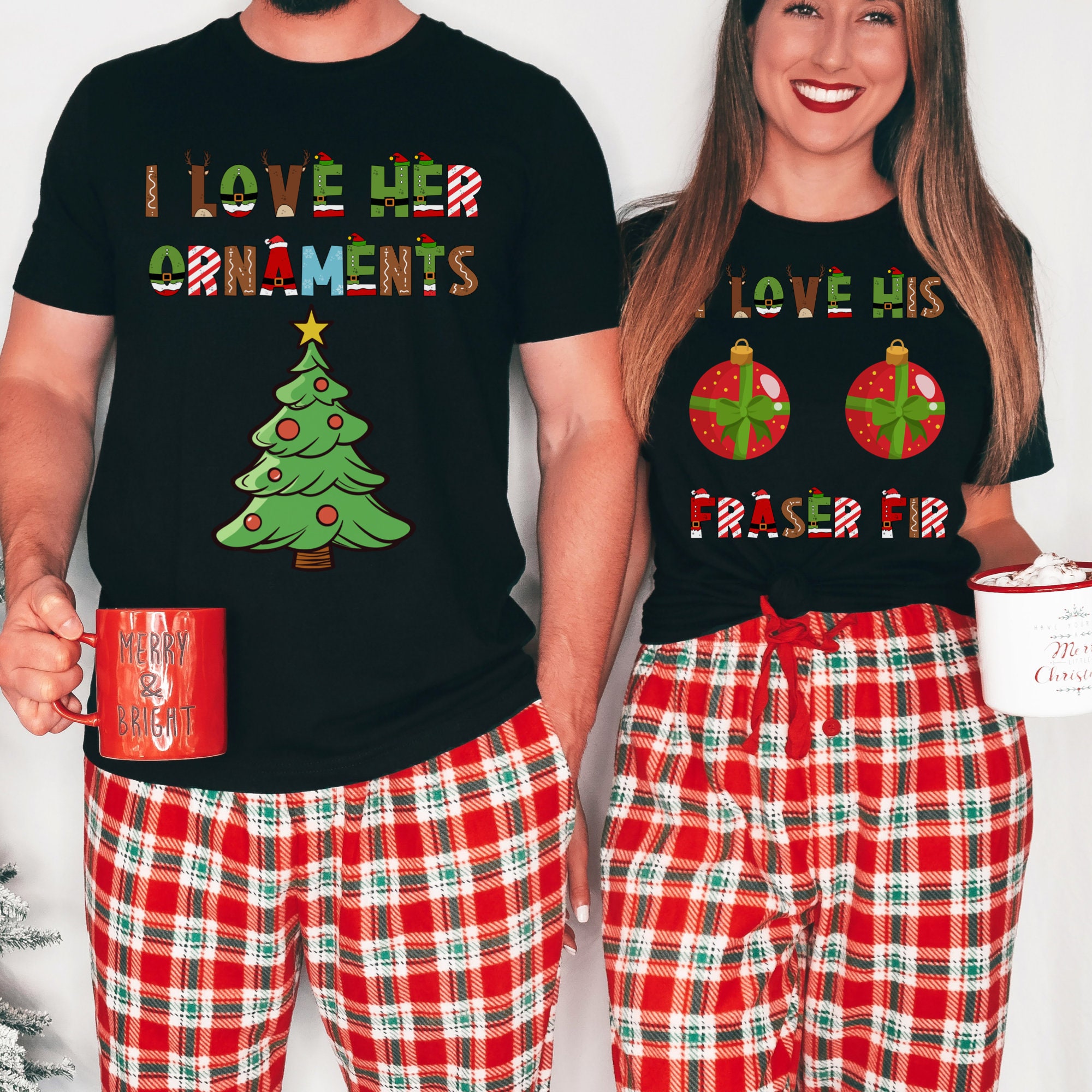 Matching Pajama Top - Funny Premium Shirt Gift For Couples Matching Pajama Top - Funny Premium Shirt Gift For Couples