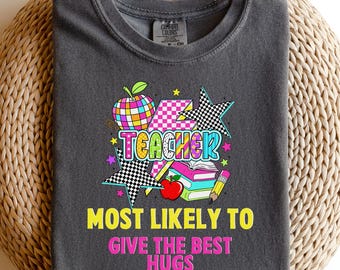 Comfort Colors Teacher Shirt, Back To School Shirt, Teacher Shirts, Personalized Teacher Shirt, First Day Of School, Teacher Appreciation