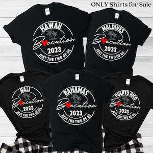 Family Vacation 2023 Shirt, Making Memories Together Tshirt, Couples Summer Vacation T-shirts, Baecation Shirt, Custom Vacation Shirt, Funny