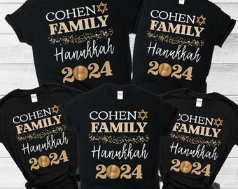 Family Group Hanukkah Pajamas, Hanukkah Gifts, Matching Chanukah outfits, Funny Hanukkah Party Pjs, Matching Family Pajamas, Funny Jewish Pj