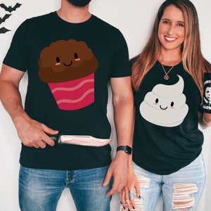 Funny Couples Halloween Shirts, Couple Halloween Shirt, Couples Sweater, Funny Halloween T-Shirt, Matching Halloween TShirt, Couples Costume