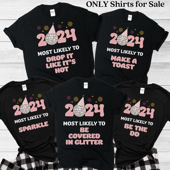 New years eve family pajamas sale