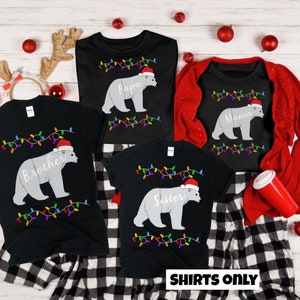 Christmas Family Pajamas, Family Matching Pajamas, Couples Christmas, Holiday Pajamas, Matching Family Christmas Pajamas, Xmas Pajama Shirts