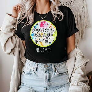 4th Grade Back To School Shirt, 4th Grade Teacher Shirts, Most Likely To Teacher Tees, Superlative Teacher TShirt, Fourth Grade Shirt Gifts