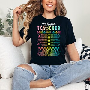 4th Grade Back To School Shirt, 4th Grade Teacher Shirts, Most Likely To Teacher Tees, Superlative Teacher TShirt, Fourth Grade Shirt Gifts