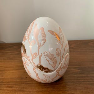Ceramic Easter Eggs, Hand Painted Spring Decorations, Easter Centerpieces, Easter Party Decorations