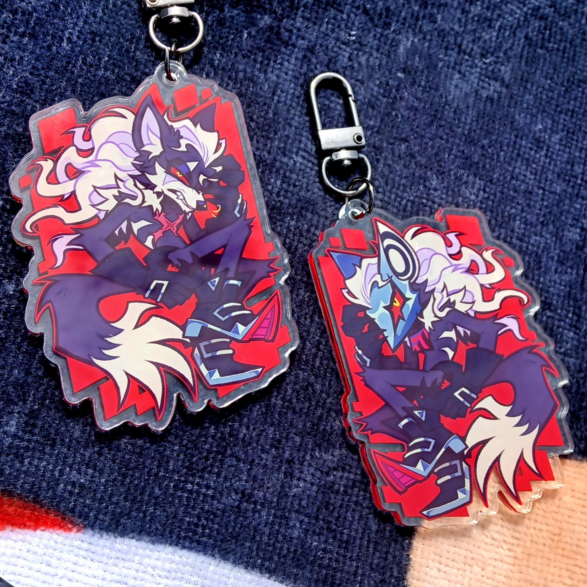ソニック・ザ・ヘッジホッグ アクリルキーホルダー　インフィニット Sonic infinite - Etsy 日本
