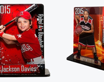 Custom 3D Acrylic Cutout | Personalized Sports, Graduation, Wedding, Memorial & Pet Keepsake