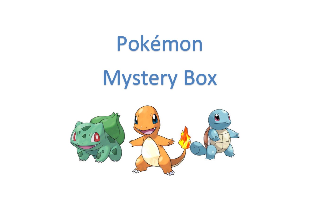 Pokémon Mystery Gift Box Etsy