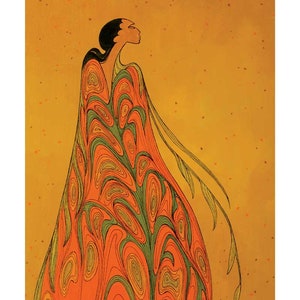 Spring Comes In by Maxine Noel, Indigenous Art Print, First Nations, Native Americans, Framed Art