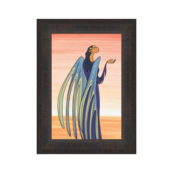 Spirit of the Dawn by Maxine Noel, Indigenous Art, First Nations, Native Americans, Framed Art