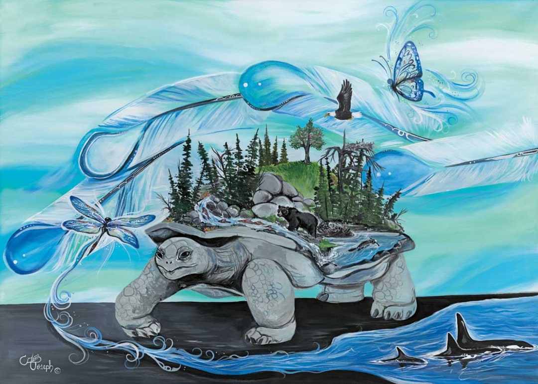 illustrators depicting Turtle Island stories