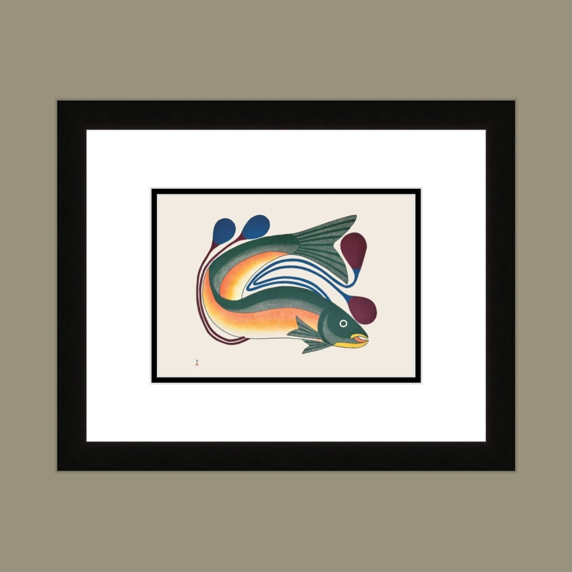 Inuit Art Fish