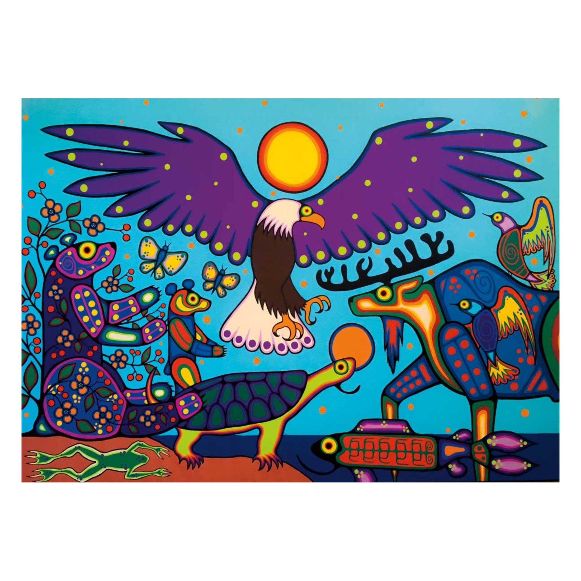 THE BOX OF DAYLIGHT: 北西海岸インディアンアート 洋書 Where Sky, Water and Land Meet by Jim Oskineegish Indigenous Art