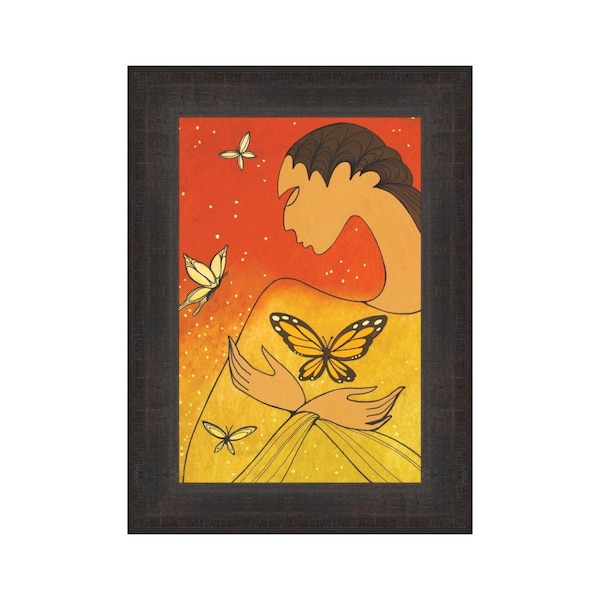 Serendipity by Maxine Noel, Indigenous Art Print, First Nations, Native Americans, Framed Art