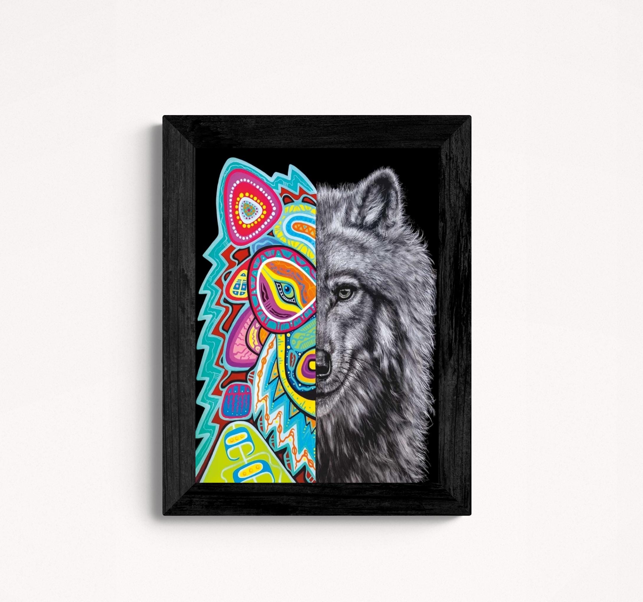 Thaddeus by Donna Langhorne Indigenous Art Print, First Nations