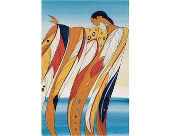 Maxine Noel Ioyan Mani SIGNED Lmtd Ed. Print Framed, First Nations
