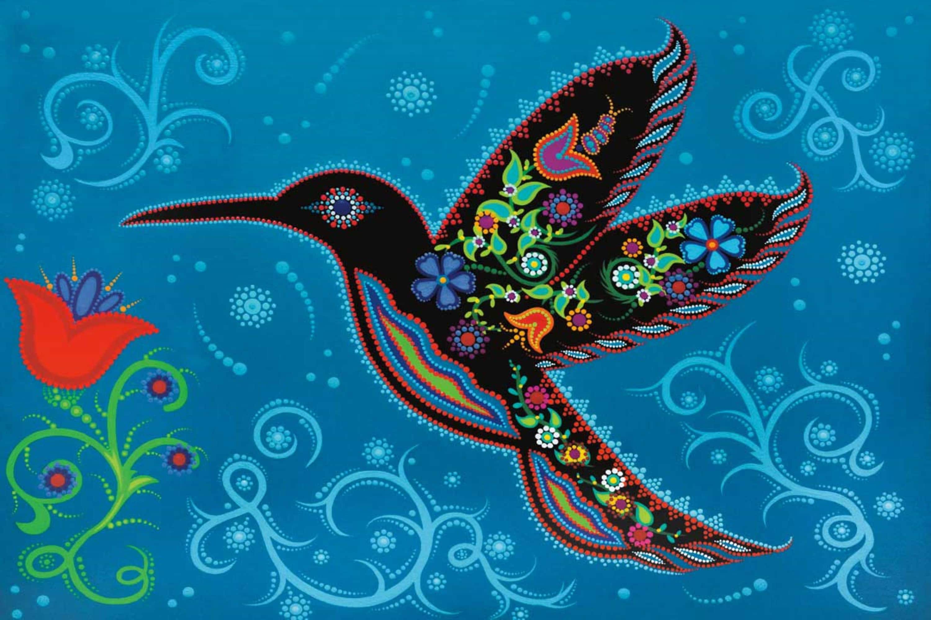 ネイティブアート　３点セット　サイン証明書有り　インディアン　NATIVE Eternity by Tracey Metallic, Indigenous Art Print, First Nations