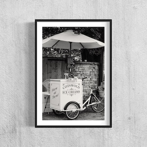 Cotswold Icecream - Bourton on the Water - Digital Download - Druckbare Wandkunst - Landschaft - Reisefotografie