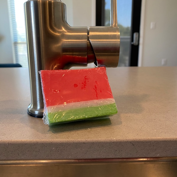 Watermelon soap