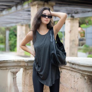 Sleeveless Tunic Top