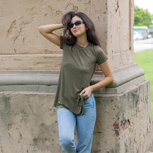 Shortsleeve Tunic Top