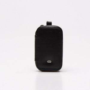 Porta llaves de cuero, Estuche para llaves de cuero, Cartera para llaves personalizada de cuero, Estuche con cremallera para llaves de cuero, Porta llaves para el coche House Keeper, Organizador de llaves