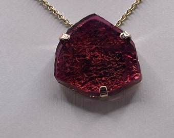 Pink Tourmaline Necklace