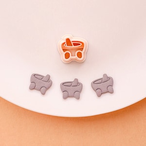 Molcajete clay cutter, Mexico clay cutter, polymer clay cutter