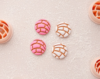 Concha polymer clay cutter, Pan Dulce clay cutter, Mexican bread clay cutter