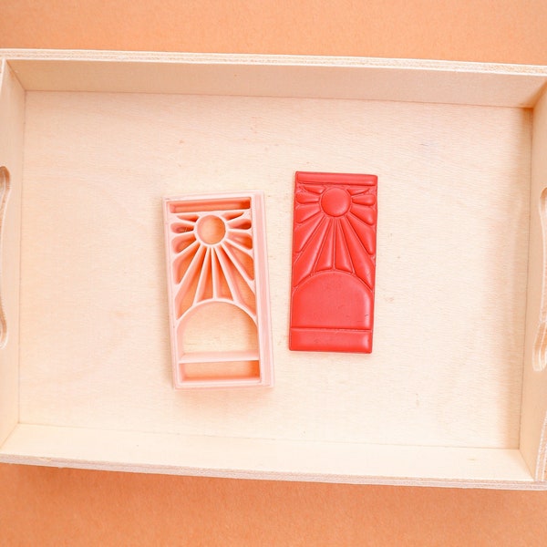 Anime Inspired Clay Cutter, Hanafuda Earring Clay Cutter, Polymer Clay Cutter