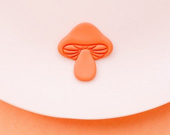 Mushroom clay cutter, fall clay cutter, polymer clay cutter