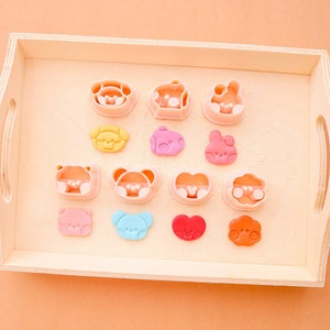 BT21 Minini clay cutter, BT21 cutter, polymer clay cutter