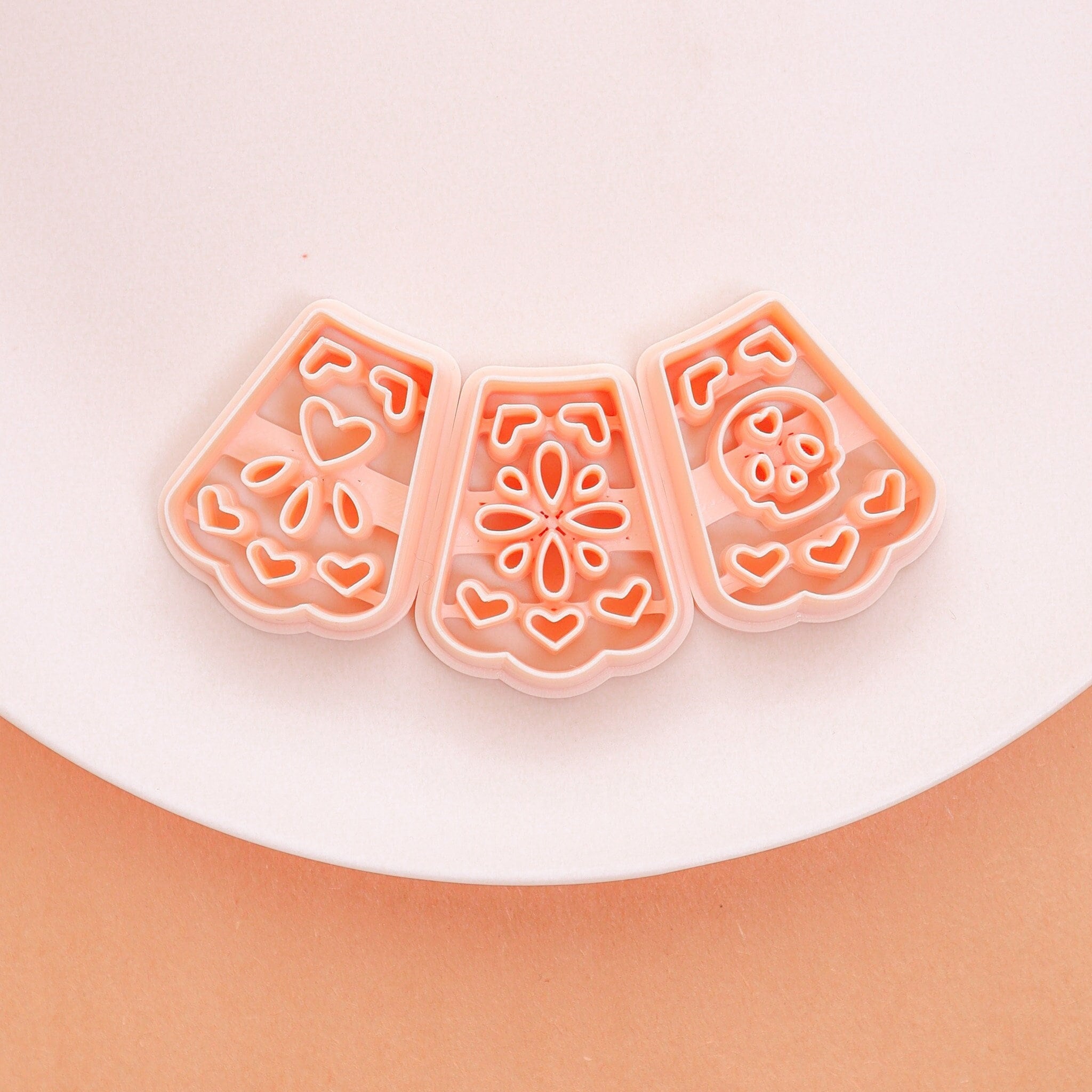 Papel Picado Clay Cutter, Day of the Dead Cutter, Polymer Clay Cutter