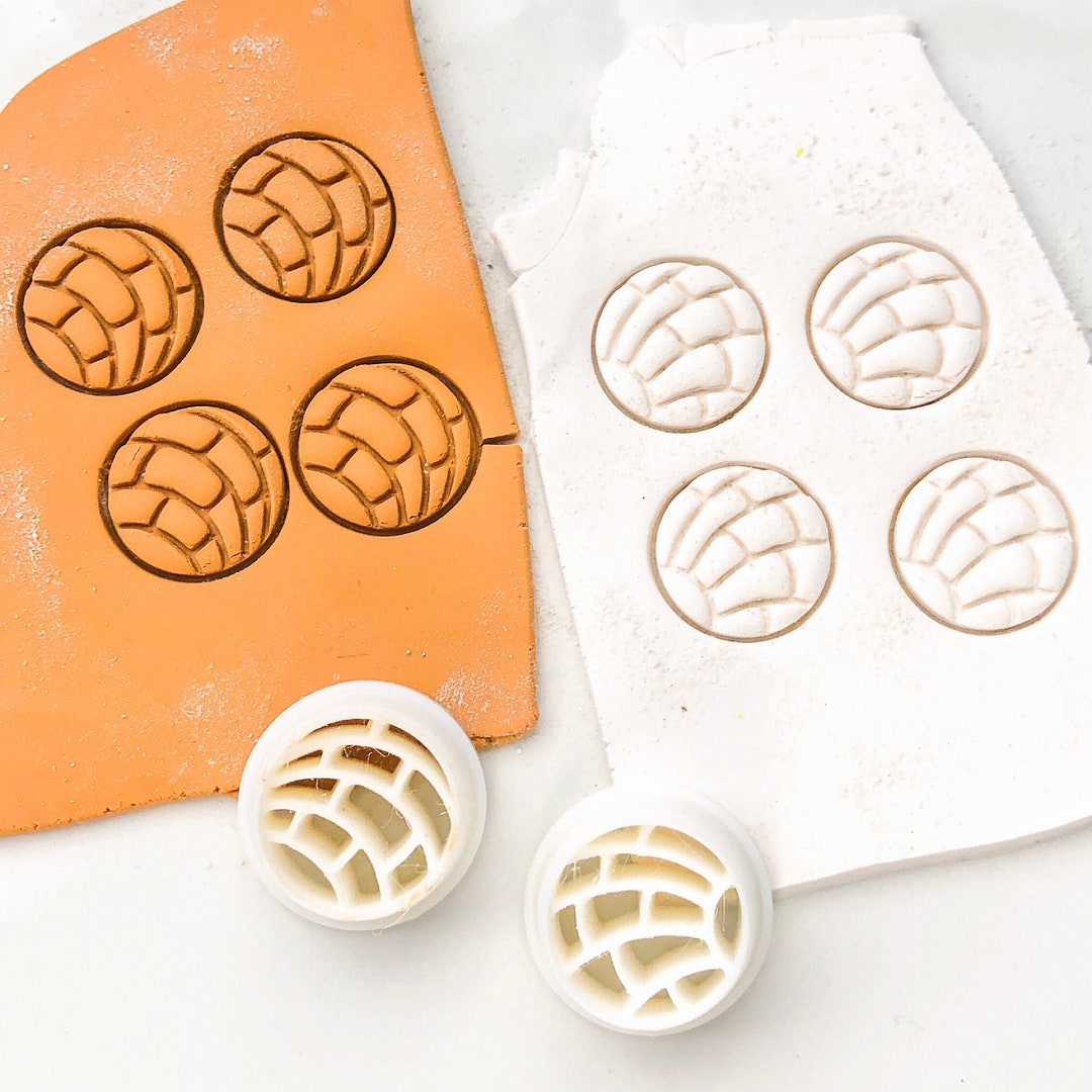Concha Clay Cutter Pan Dulce Clay Cutter Mexican Bread Clay Etsy