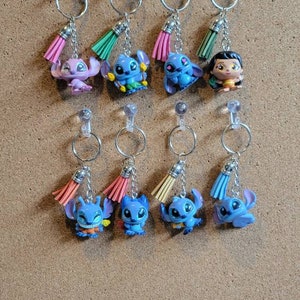 Disney Doorables Stitch Keychains