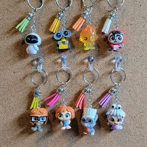 Disney Doorables Pixar Fest Keychains