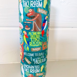 Disneyland Enchanted Tiki Room Inspired Tumbler