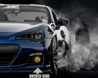 2012-2020 Toyota GT86 Subaru BRZ Scion FRS Headlight Air Ducted