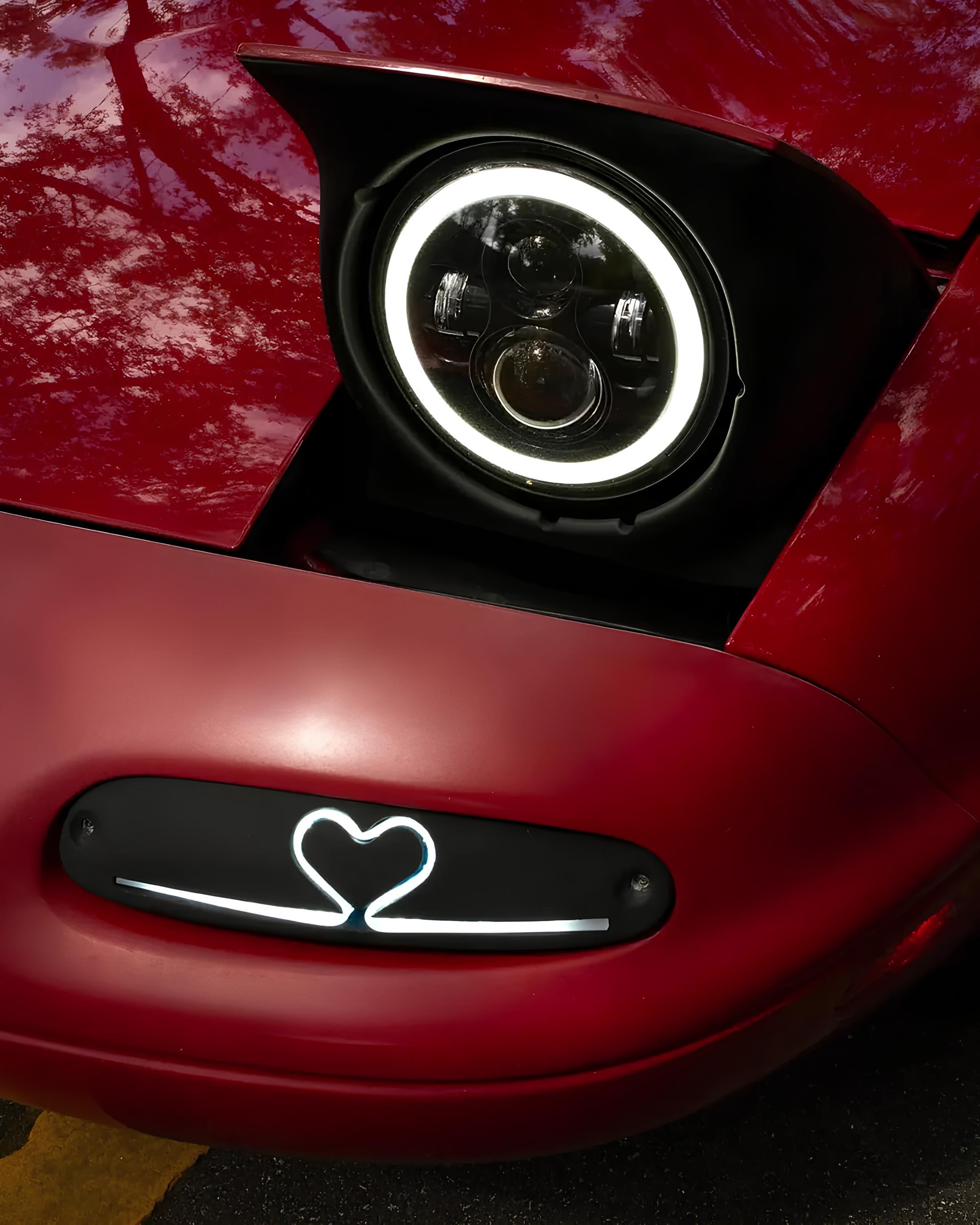 Juego De Luces Delanteras (intermitentes) Ahumadas Para Mazda MX-5 / Eunos Mk1 NA (1989-1998) - Fabricado Por DEPO.