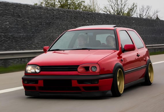 For Volkswagen Golf Mk3 Headlight Ducted 91 ,98 V1 - Etsy