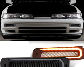 Front Bumper Turn Signal Lights for 92-93 Acura Integra DA5, DA9
