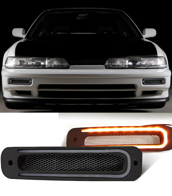 Front Bumper Turn Signal Lights for 92-93 Acura Integra DA5, DA9