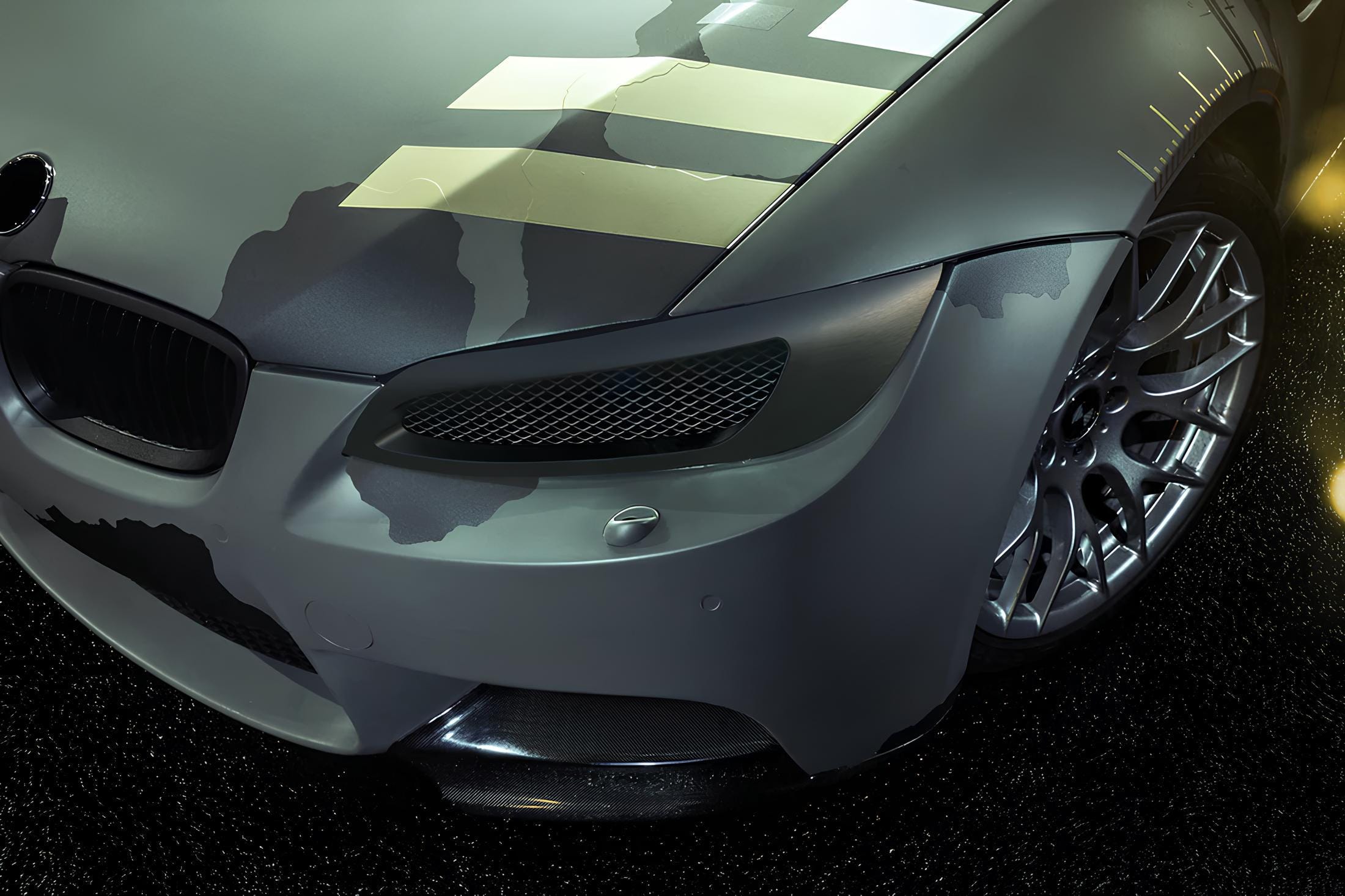 For Bmw E92-E93 Headlight Air İntake Pre Lci - Etsy