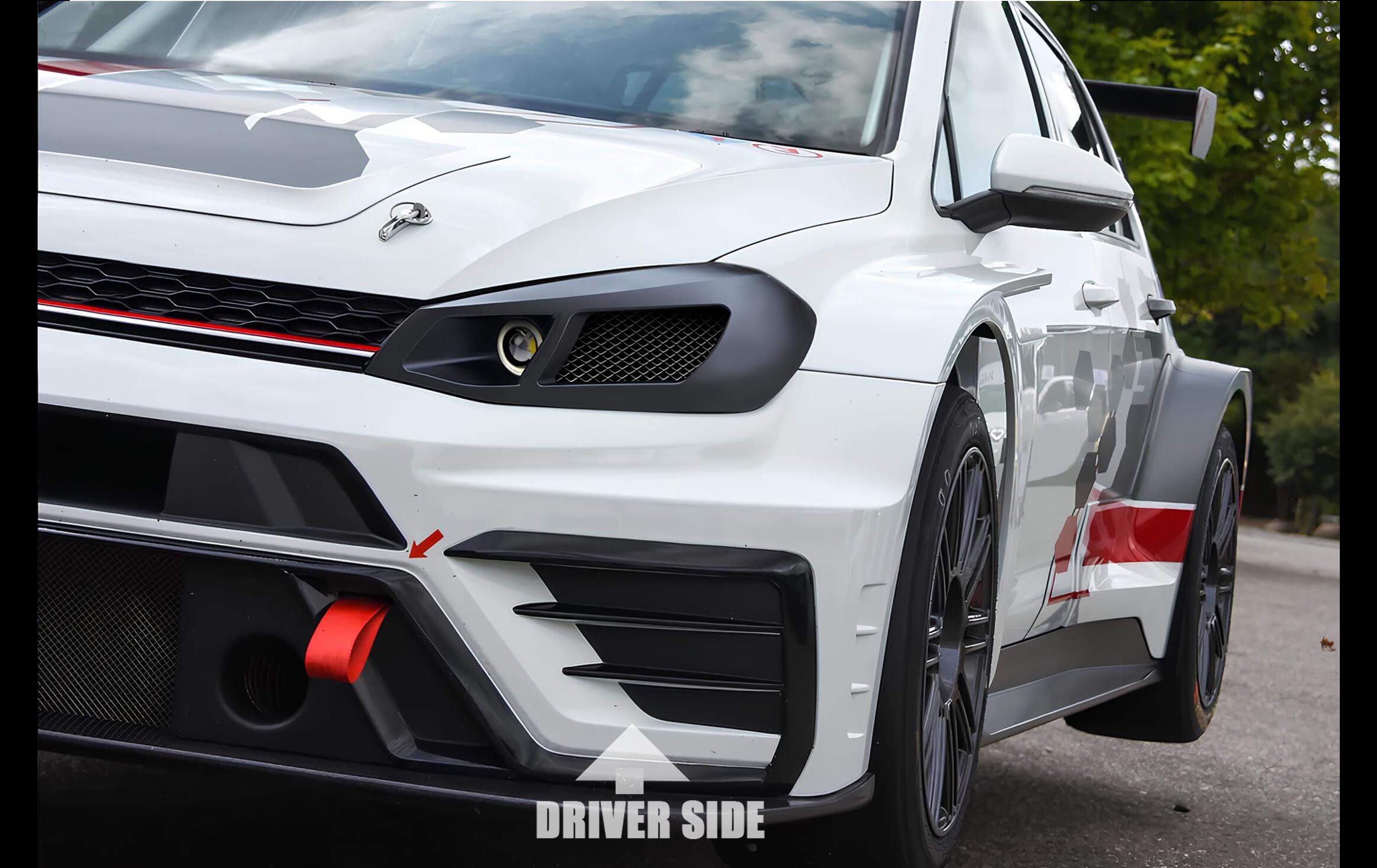 フォルクスワーゲン ゴルフ7 ゴルフR GTI 用 エアダクト付きヘッド 