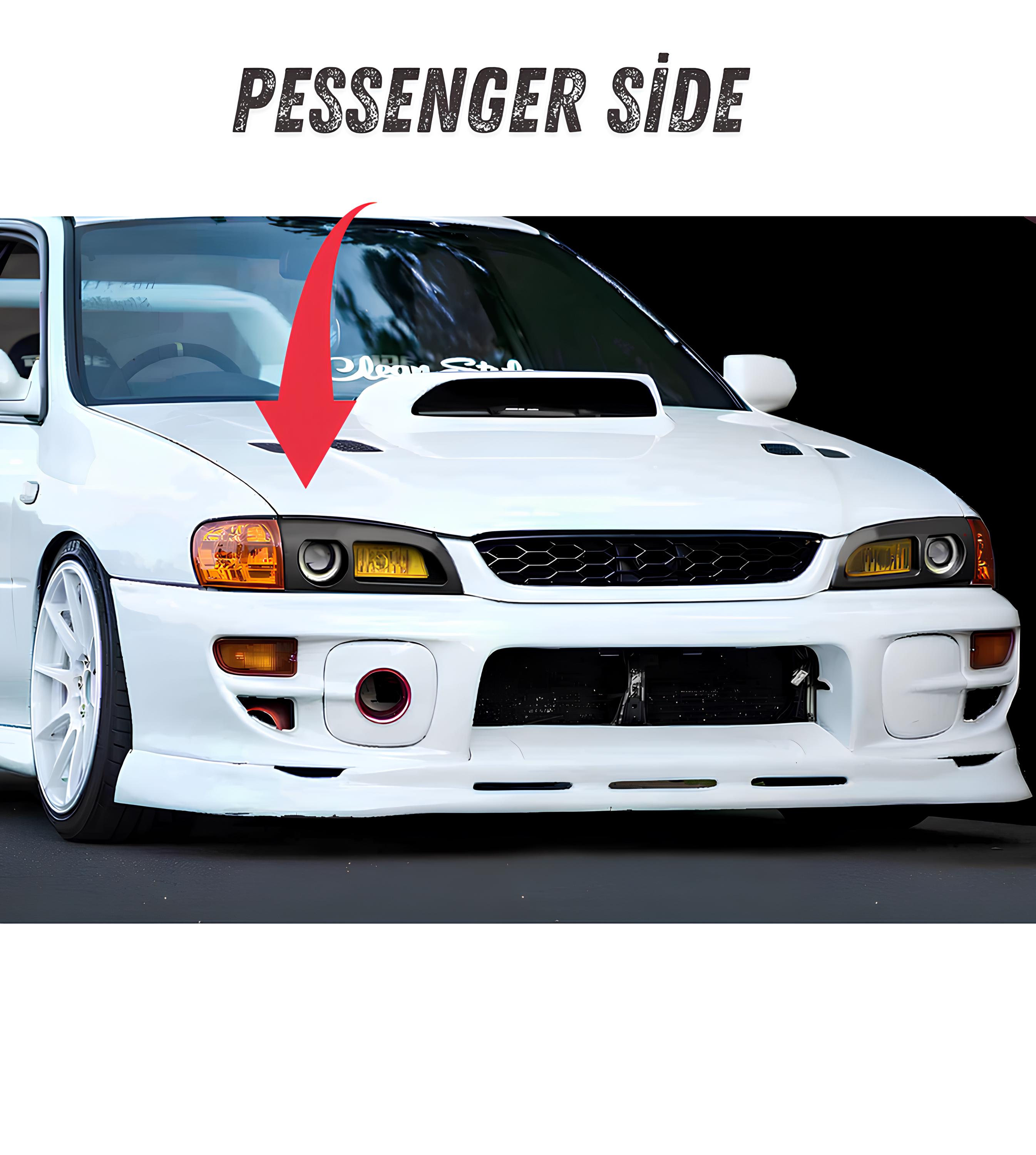 1995-2001 スバル インプレッサ GC8 ヘッドライトとフォグランプ