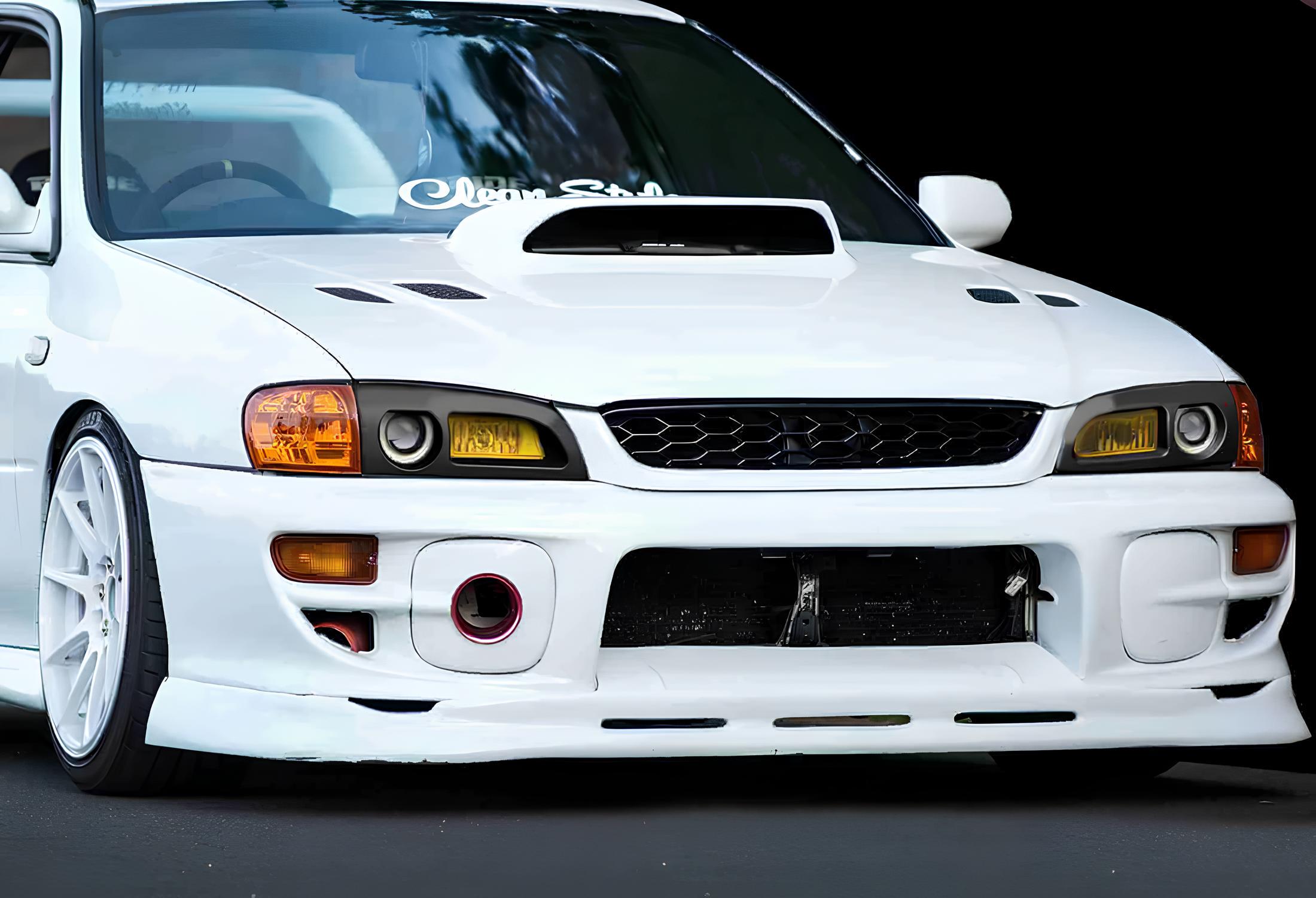 1995-2001 スバル インプレッサ GC8 ヘッドライトとフォグランプ 