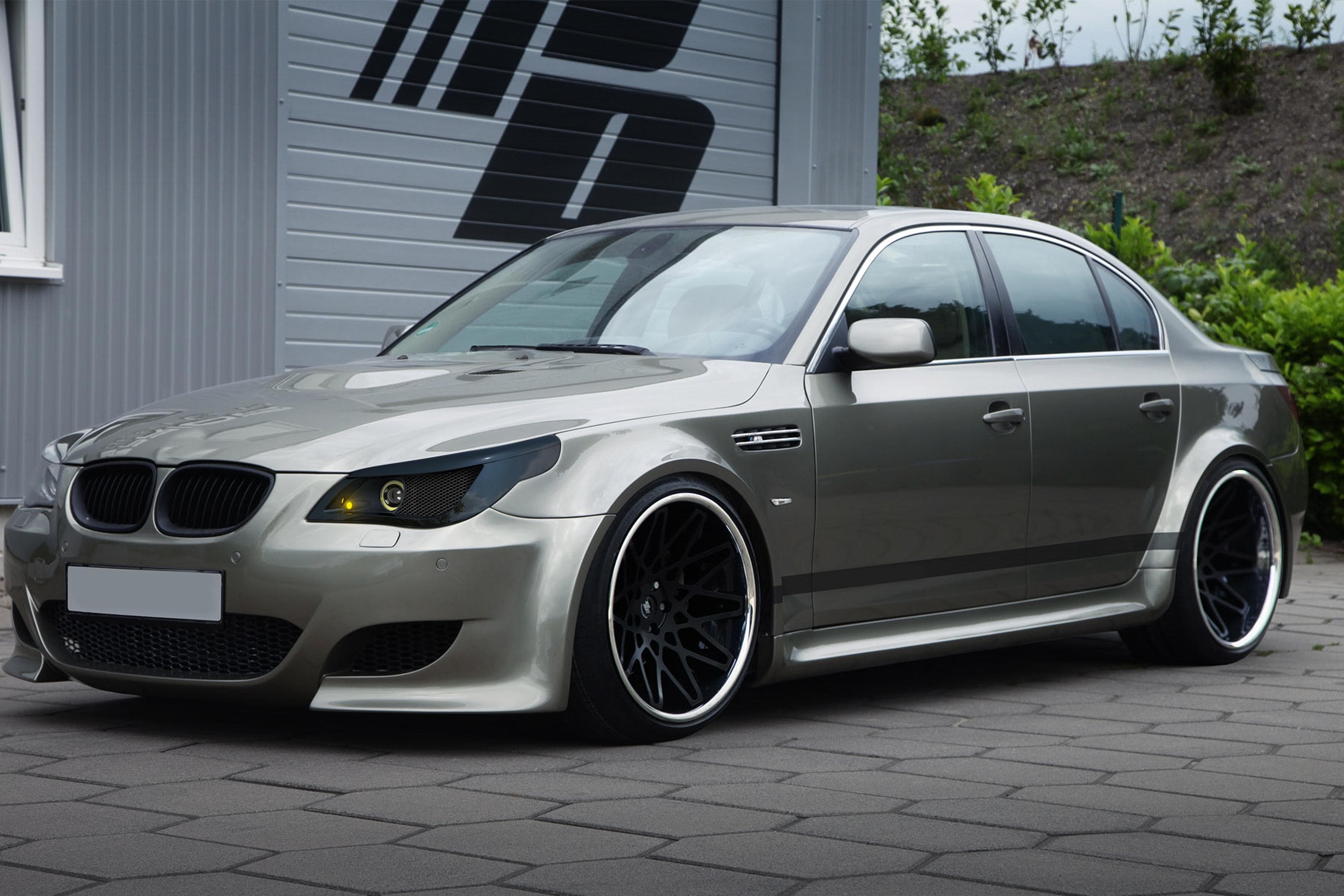 BMW E60、E61 M5 ve 5シリーズ 2004-2011 ヘッドライト エアダクト