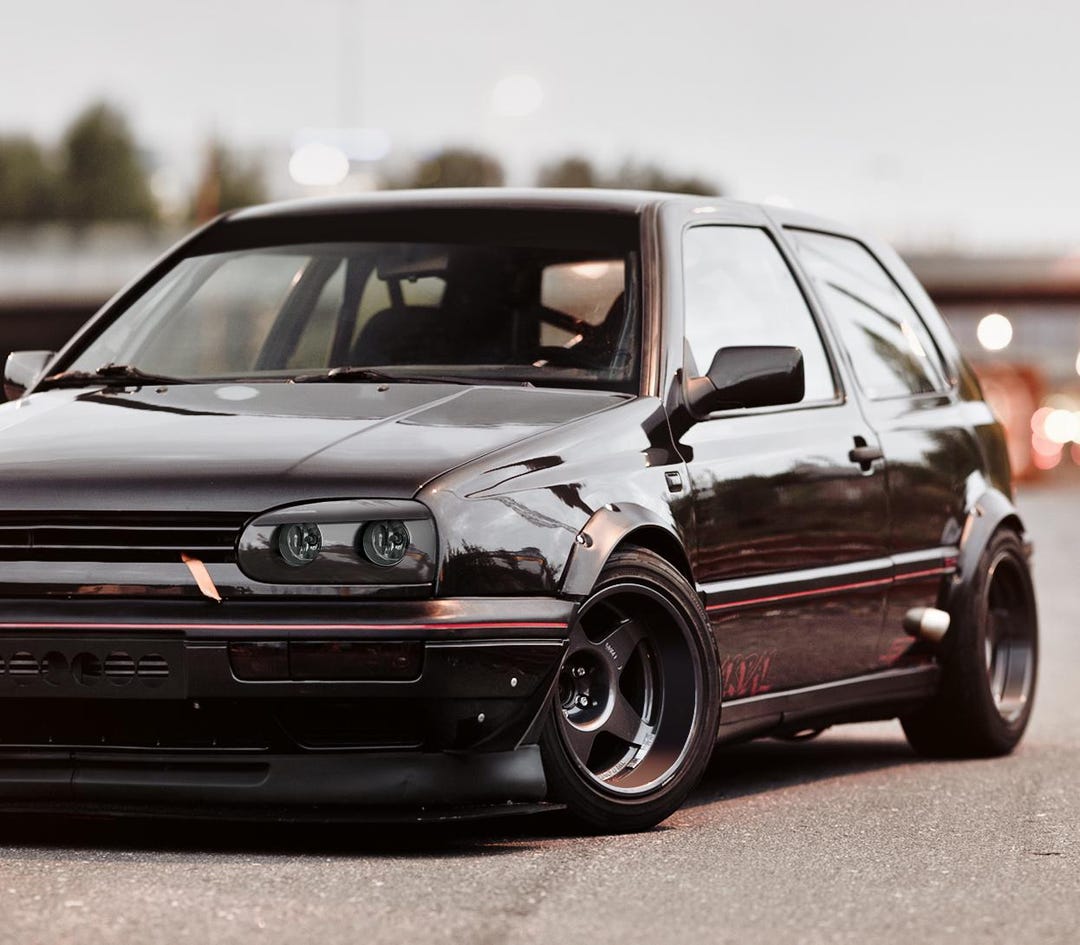 For Volkswagen Golf Mk3 Headlight + Air Duct 91 - 98 - Etsy 日本